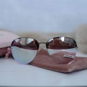 Miu Miu | Rose Frameless Sunglasses